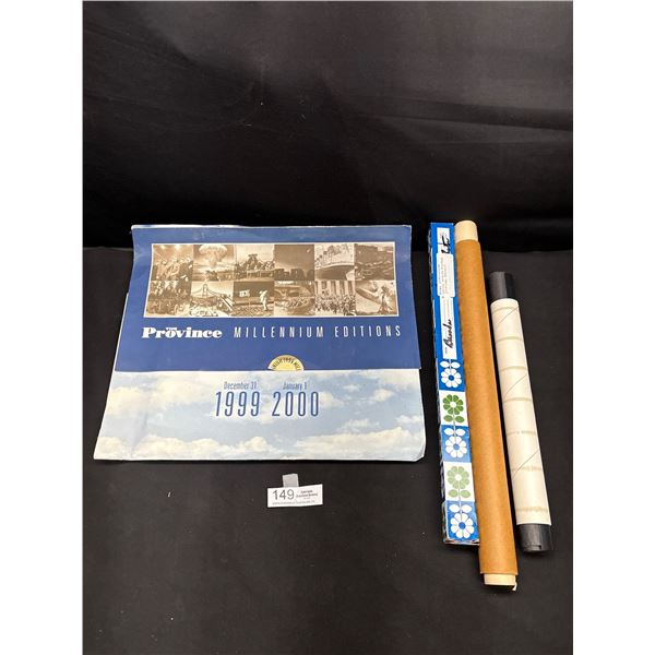 Province Millenium Editions, 2 Posters, 1 Print (In Rolls)