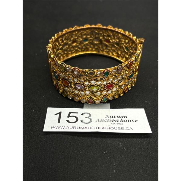 Vintage South East Asian Hinged Bangle