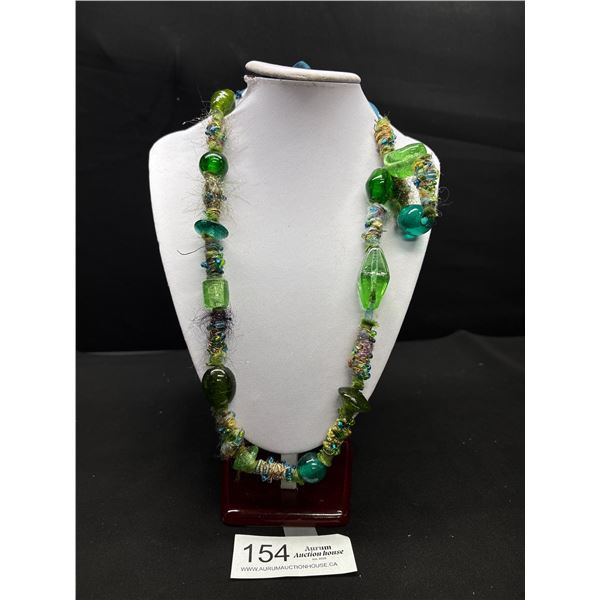 Vintage Glass Necklace