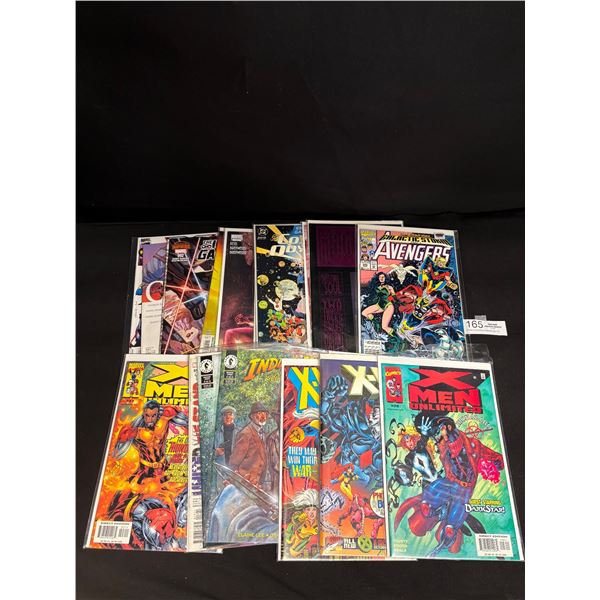 Lot of 20 Comics (X-Men, Indiana Jones, etc)