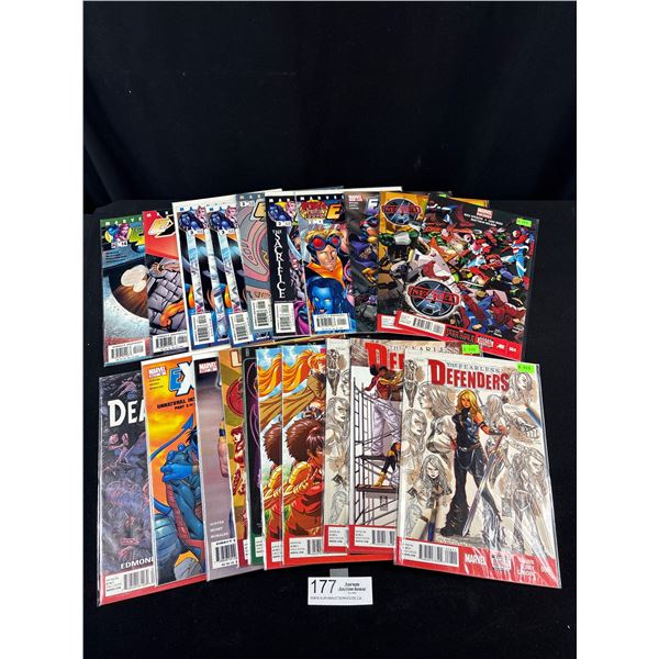 Lot of 20 Comics (The Fearless Defenders, Ex-Files, etc)