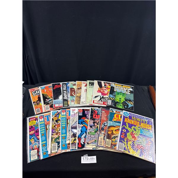 Lot of 20 Comics (The New Teen Titans, Daredevil,etc)