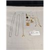 Image 1 : Nice Lot of Vintage Gold and Silver Tone Necklaces, Earrings, etc