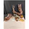 Image 1 : Nice Large Lot of African Carved Wooden Pieces Etc