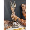 Image 2 : Nice Large Lot of African Carved Wooden Pieces Etc