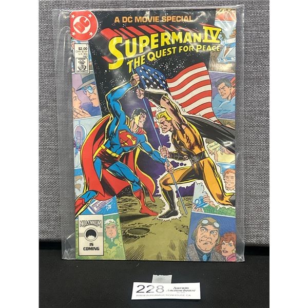 Superman I̅V̅ The Quest For Peace #1 1987