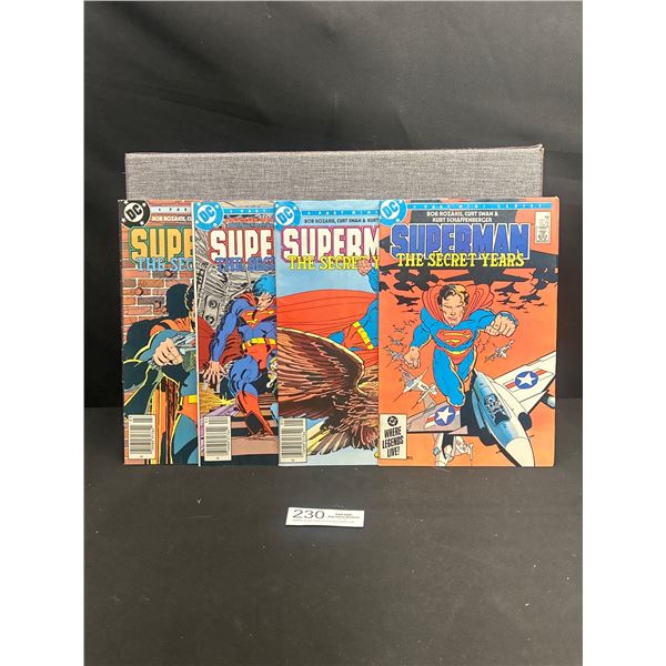 1985 DC Comics Complete 4 Part Mini Series. Superman - The Secret Years