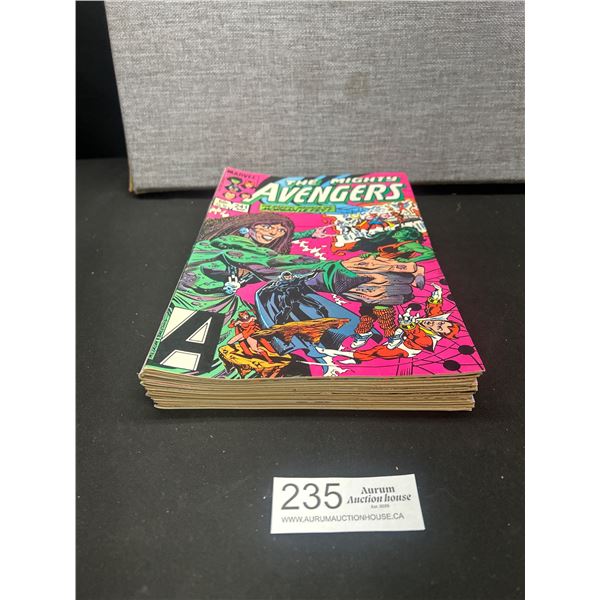 Lot of 14 1984 Marvel Comics The Military Avengers #241,242,243,244,245,247,248,249,251,252,253,254,