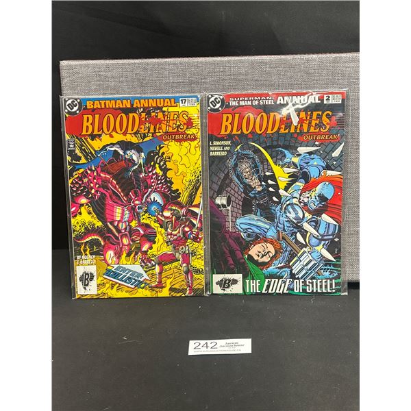 Blood Lines Outbreak Annuals #2 & #17 1993