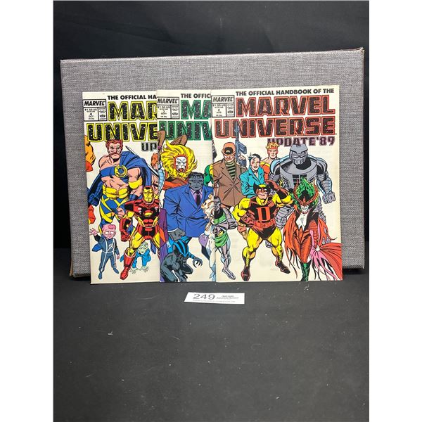 Marvel Universe Update '89 #2,3,& 4 of 4