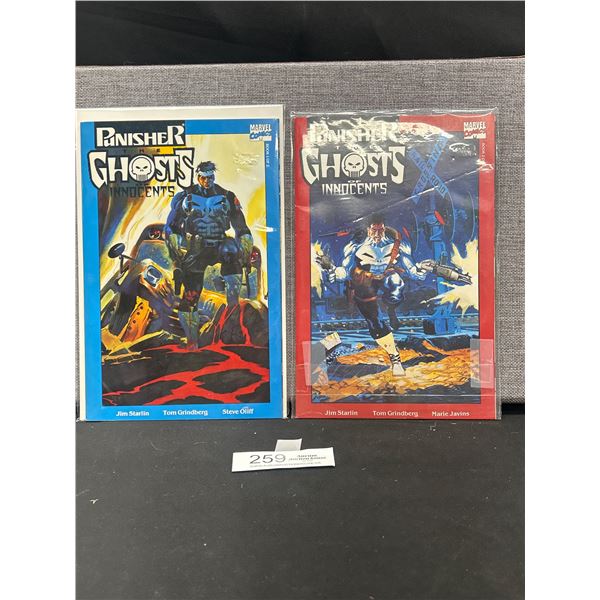 Marvel LTD Ed Set of 2 - Punisher The Ghosts of Innocents