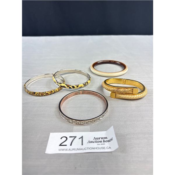 Misc. Vintage Bangles, One Hinged