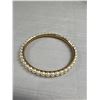 Image 7 : Pearls Necklace, Pearl Bangle + Pearls/Rhinestones Hinged Bangle Watch