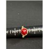 Image 2 : Hand Crafted Gold Tone w/ Indian Ruby Ring