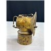 Image 4 : Vintage Miners Lamp and Brass Genie Lamp