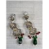 Image 3 : 3 Pairs of Vintage South East Asian Earrings