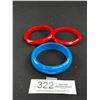 Image 1 : 3 Vintage Lucite Bangles