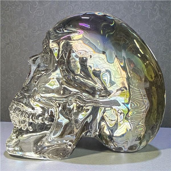 Aura Glass Skull
