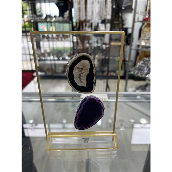 Agate Slice  Art on Display