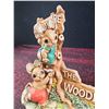 Image 2 : The Woodlanders Figurine Featuring Two Rabbits Climbing a Tree