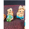 Image 5 : 6 Handmade Resin Figurines by Woodlanders Sophie, England