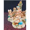 Image 2 : Hand-Painted Ceramic Figurine Set Featuring Woodland Animals