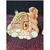 Image 5 : Four Decorative Resin Figurines, Including Mice and Woodland Scenes