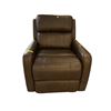 Image 2 : Raeez Dark Grey Power Recliner Chair (not reclining, needs minor electrical repair)