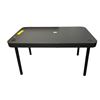 Image 2 : Minimalist Matte Black Coffee Table 27 1/2in x 16in x 15in