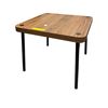 Image 1 : Minimalist Brown Coffee Table - approx. 21 1/2in x 21 1/2in x 18in