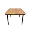 Image 2 : Minimalist Brown Coffee Table - approx. 21 1/2in x 21 1/2in x 18in