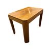 Image 1 : Mid-Century Modern Dark Honey Oak Accent Table