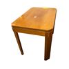 Image 2 : Mid-Century Modern Dark Honey Oak Accent Table