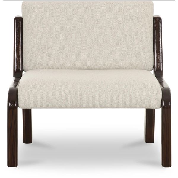 Moe's Edie Accent Chair Ivory - 32.3in W x 28.7in D x 30in H - RV $1,299