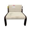 Image 4 : Moe's Edie Accent Chair Ivory - 32.3in W x 28.7in D x 30in H - RV $1,299