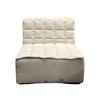 Image 2 : New Sunday's Quilt Armless Chair Fawn - 36in W x 36in D x 32in H - RV $1,250 (new open box)