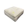 Image 1 : Modern Beige Chenille Square Sectional Ottoman - approx. 46in x 46in x 17in