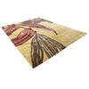 Image 1 : Contemporary Large Leaf Pattern Area Rug - Earth Tones - approx. 10ft x 8ft