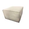 Image 1 : The Living Lab Plush Ottoman - approx. 24 x 27 x 16in H - RV $659