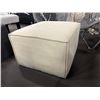 Image 2 : The Living Lab Plush Ottoman - approx. 24 x 27 x 16in H - RV $659