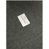 Image 7 : The Living Lab 72in Modern Grey Fabric 2-Cushion Sofa with Black Metal Base