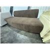 Image 3 : Moe's Lowtide Retro Low-Profile Curved Lounge Sofa - approx. 80in