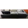 Image 4 : Modern Black Leather L-Shape Sectional Sofa with Adjustable Headrests