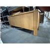 Image 2 : Modern Light Oak 3-Door Sideboard Buffet Credenza - approx. 72 x 19 x 30in H