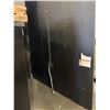Image 3 : Contemporary Dark Grey Wood Open Shelf Bookcase Retail Display w/ LED Lights in Shelves - approx. 51