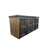 Image 1 : Electrohome Vintage Stereo Console Cabinet with Dual 1214 Turntable - approx. 52in x 18in x 28in H