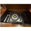 Image 3 : Electrohome Vintage Stereo Console Cabinet with Dual 1214 Turntable - approx. 52in x 18in x 28in H