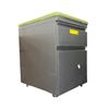 Image 1 : Single 2 drawer office rolling cabinet with cushion - approx. 14 x 19 1/2in x 22in H