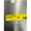 Image 2 : Kohler Stainless Steel Dustbin with Foot Pedal