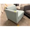 Image 3 : Contemporary Textured Fabric Modular Sectional Chair - approx. 29in x 30in